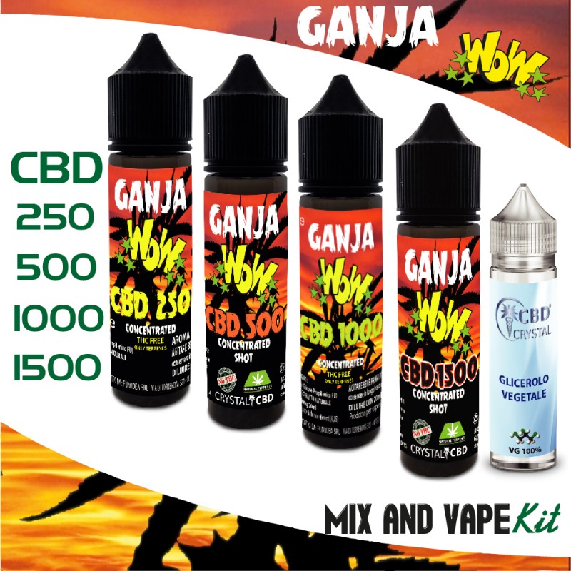 Glicerolo Vegetale 20ml - Crystal CBD by Fumidea srl